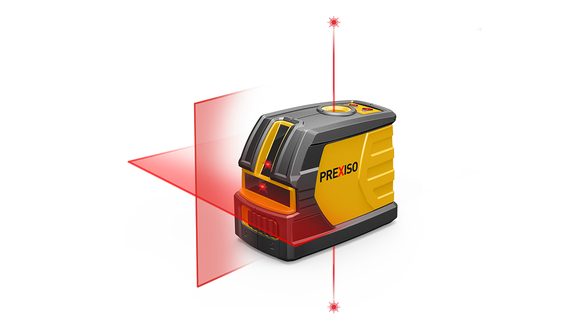 CROSS LINE LASER LEVEL WITH PLUMB POINTS P2LC15S Line Lasers And
